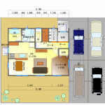 石井町石井　50坪３ＬＤＫ＋ＷＩＣ＋ＳＣ　新築住宅セットプラン